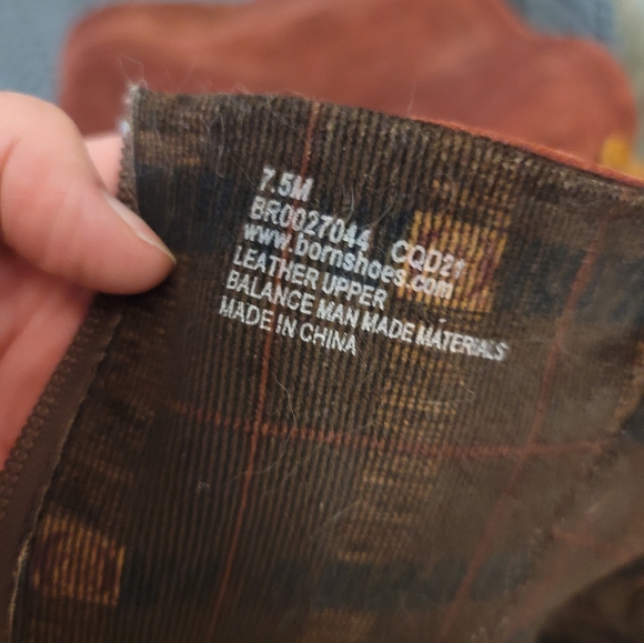 Born Hayden Red Distressed Suede Boots Knee High Size 7.5 - Picture 11 of 15